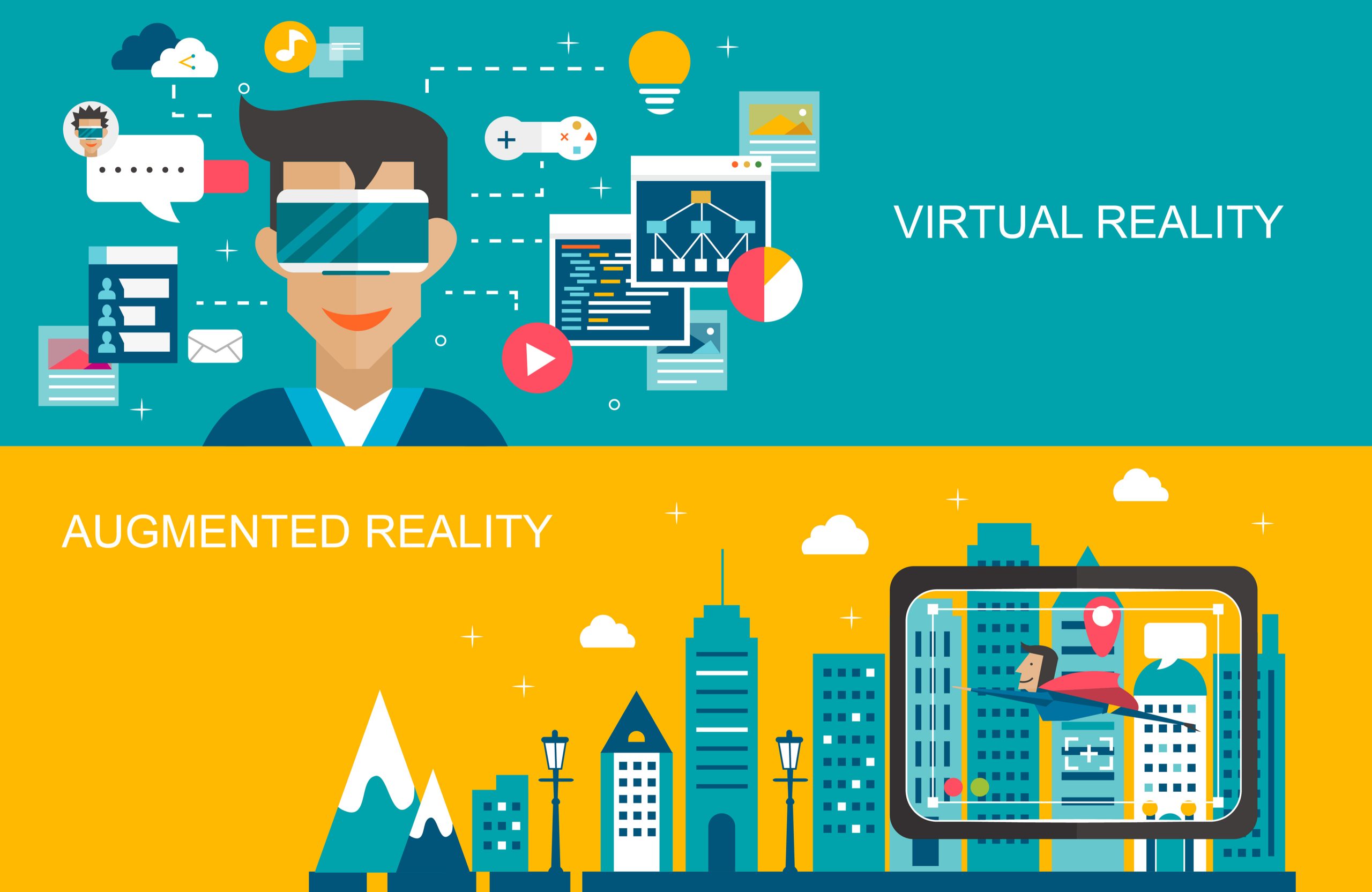 تفاوت واقعیت افزوده و واقعیت مجازی چیست