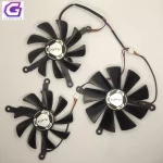 فن کارت گرافیک ایکس اف ایکس XFX RX5700 (سه عدد فن پایه بلند کپی)