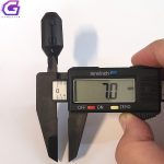 نویزگیر کابل مدل کلیپسی مشکی رنگ با هسته فریت به ابعاد 30x16x7 میلیمتر (Ferrite Bead) - Image 9