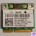 برد وای فای لپ تاپ WLAN Broardcom Mini PCI-E DW1397 - کار کرده